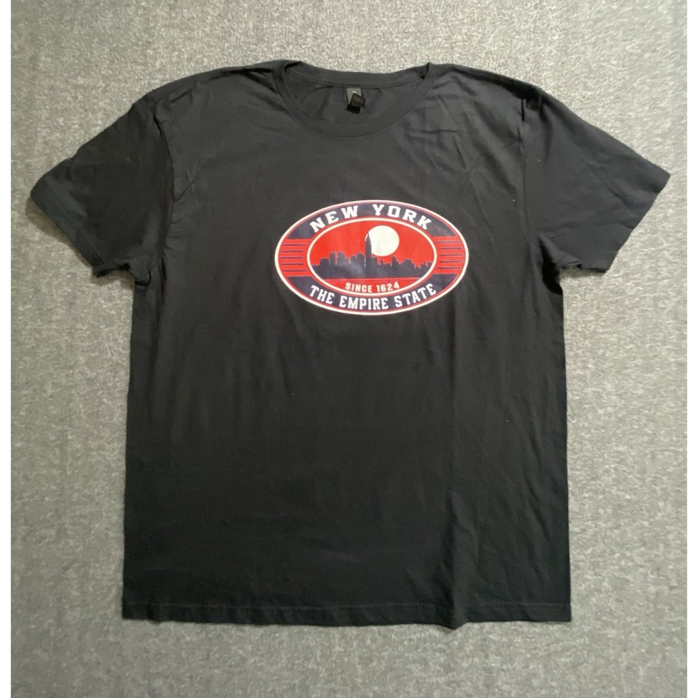 NYC black T-shirt New York The Empire State Size XL